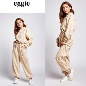 NWT eggie sublime sweat jumpsuit